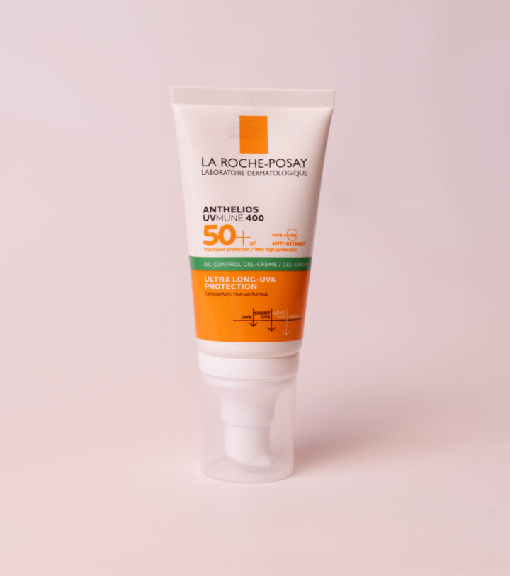 LA ROCHE-POSAY Innovation Anthelios Uvmune 400 Oil Control Gel Cream SPF50 - 50ml | لاروش بوزيه واقي شمسي بعامل حماية 50 - 50 مل