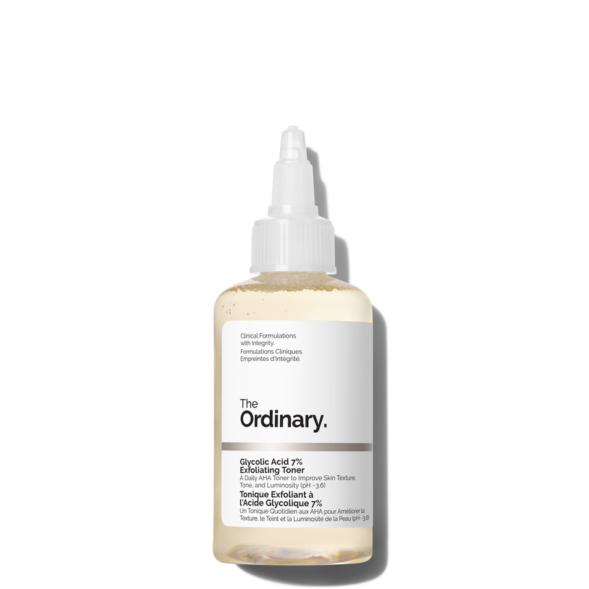 The Ordinary Glycolic Acid 7% Exfoliating Toner - 100ml| ذا أورديناري تونر غلايكوليك اسيد7%-100مل