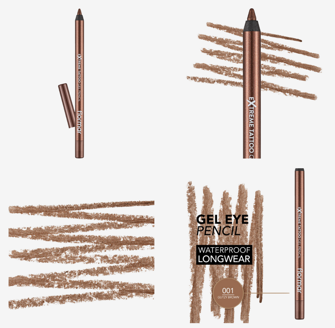 Flormar Extreme Tattoo Gel Pencil - 1.2g  | فلورمار قلم كحل  - 1.2 غرام