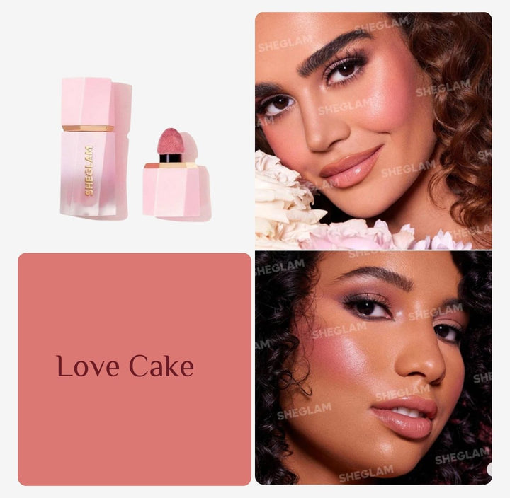SHEGLAM Color Bloom Dayglow Liquid Blush Shimmer Finish | شيكلام أحمر خدود كريمي مع لمعة