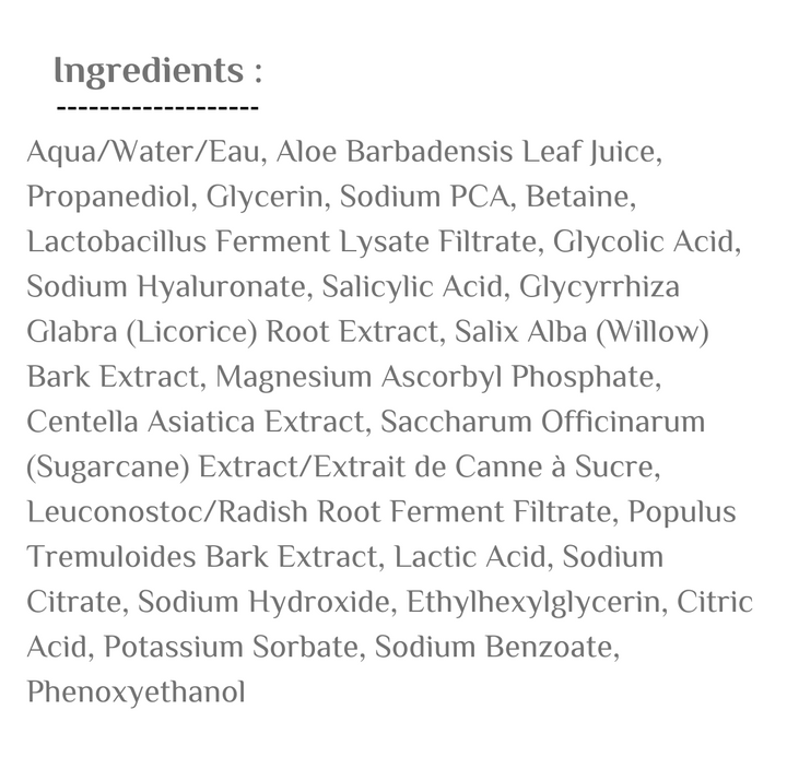 Pixi Clarity Tonic  | بيكسي تونر كلاريتي