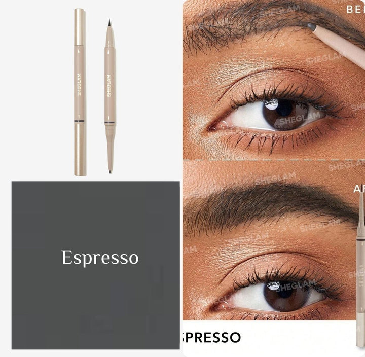 Sheglam Brows On Demand 2-In-1 Brow Pencil | شيغلام 2 في 1 قلم حواجب