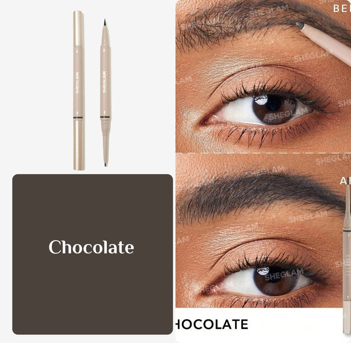 Sheglam Brows On Demand 2-In-1 Brow Pencil | شيغلام 2 في 1 قلم حواجب