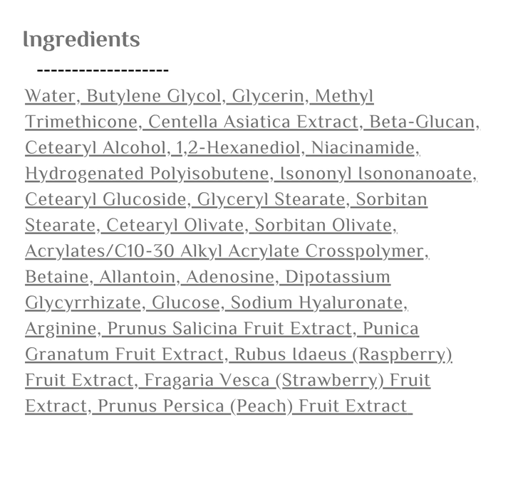 IUNIK Beta-Glucan Daily Moisture Cream - 60ml | ايونيك مرطب بيتا غلوكان يومي للوجه - 60 مل