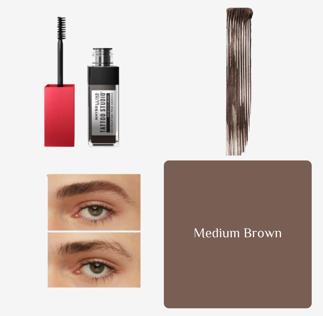 MAYBELLINE Tattoo Brow 3Day Styling Gel - 6ml | ميبيلين جل تصفيف الحواجب - 6 مل