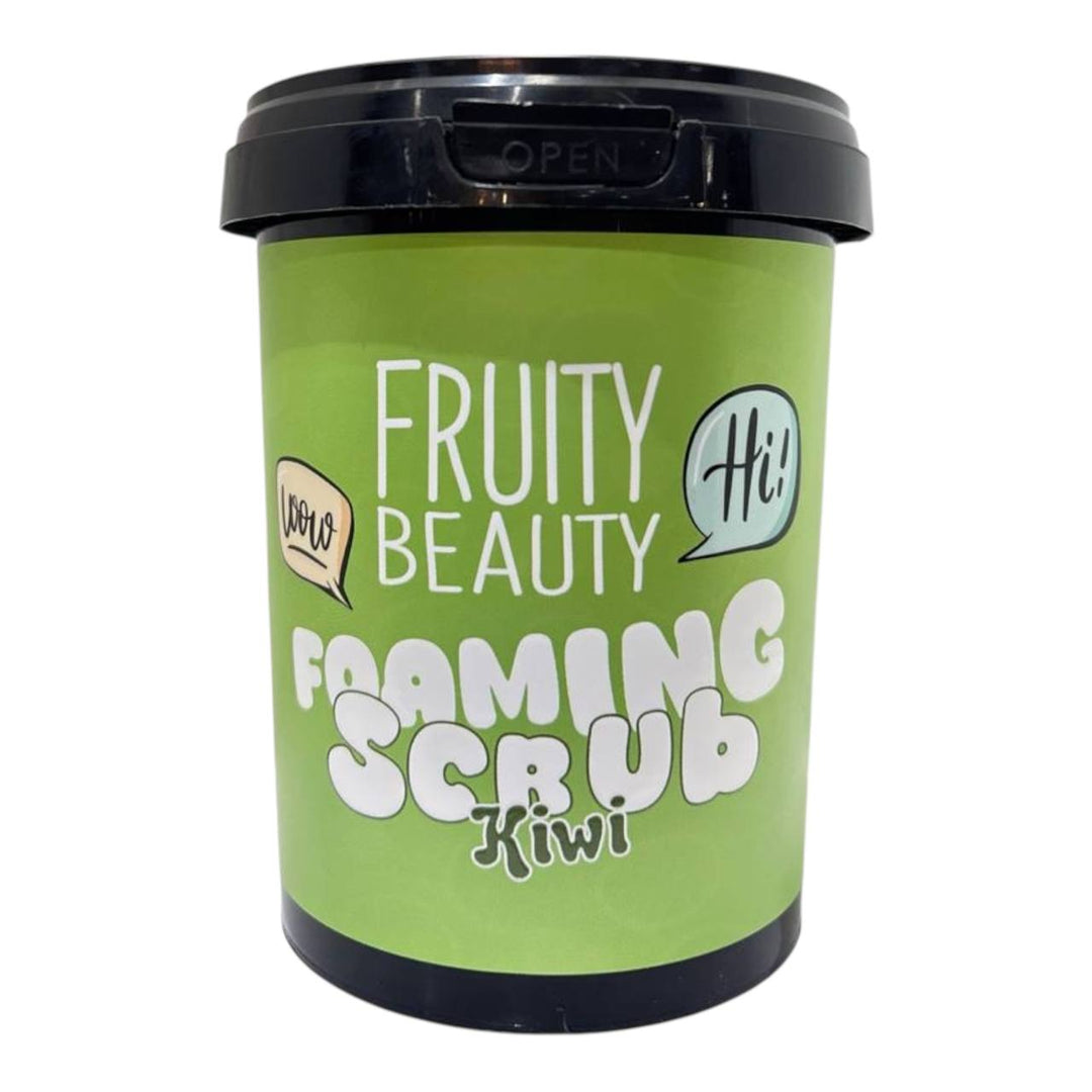 FRUITY BEAUTY Foaming Scrub Kiwi - 600ml | فروتي بيوتي مقشر رغوي للجسم بالكيوي - 600 مل