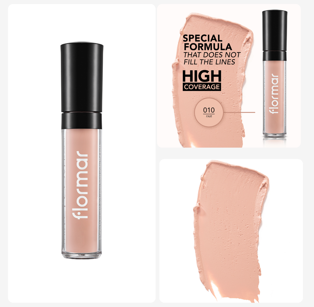 Flormar Perfect Concealer - 5ml | فلورمار كونسيلر بتغطية مثالية - 5 مل