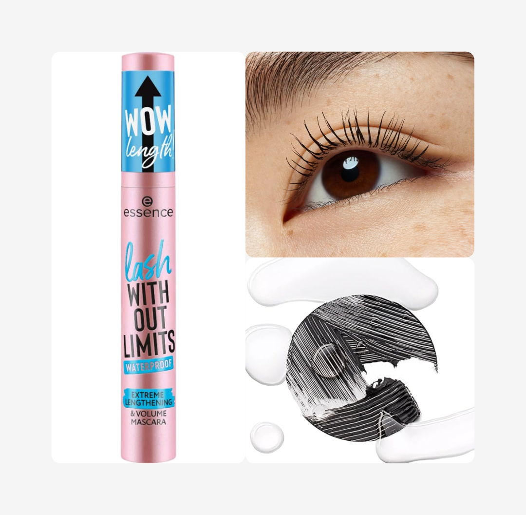 Lash Without Limits Waterproof Extreme Lengthening & Volume Mascara - 13ml |ماسكارا لاش وذ آوت ليميتس ضد الماء لإطالة وتكثيف الرموش بشكل فائق- 13 مل