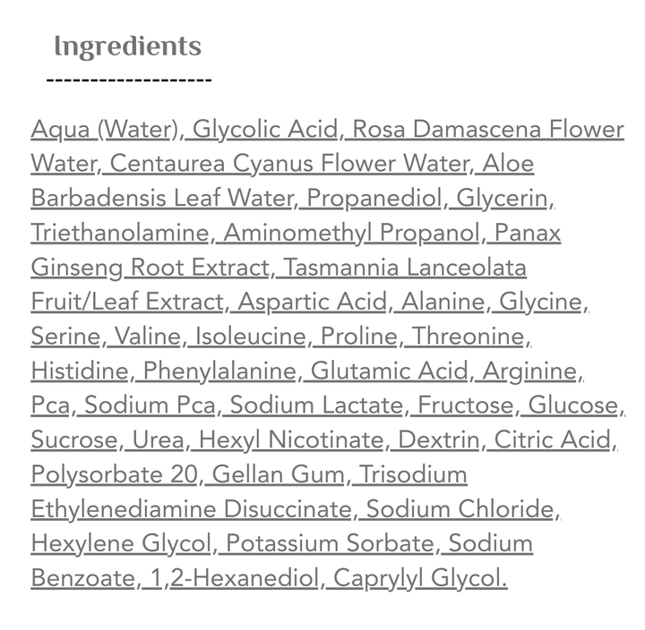 The Ordinary Glycolic Acid 7% Exfolating Toner - 240ml | ذا اورديناري تونر الجليكوليك اسيد - 240 مل