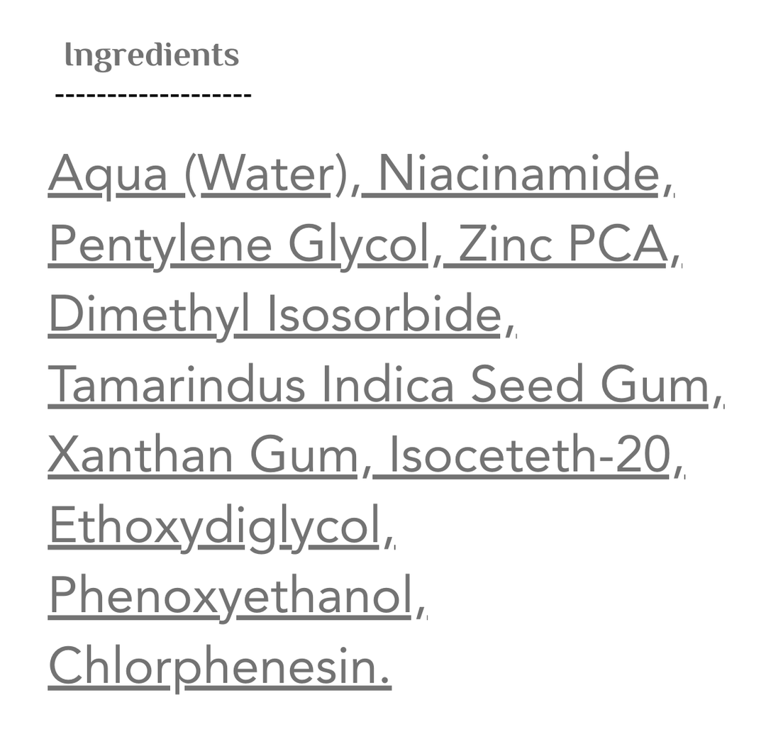 The Ordinary Niacinamide 10% + Zinc 1% - 60ml | ذا أورديناري سيروم نياسيناميد وزنك - 60 مل