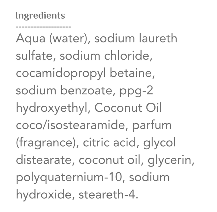 inecto natural Intense Hydration Coconut Shampoo - 500ml | إنكتو شامبو بجوز الهند للشعر الجاف - 500 مل