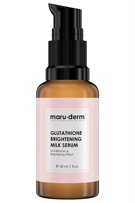 maru.derm Glutathione brightening milk serum - 30ml | مارو.ديرم سيروم الجلوتاثيون مفتح للبشرة - 20 مل
