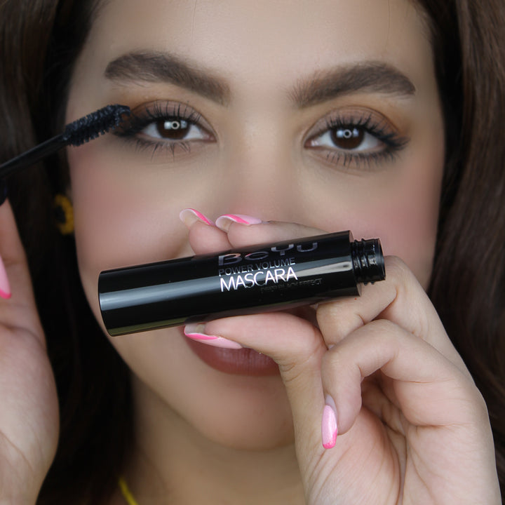 BeYu Power Volume Mascara Deep Black Effect | بيو ماسكارا بلون أسود للكثافة