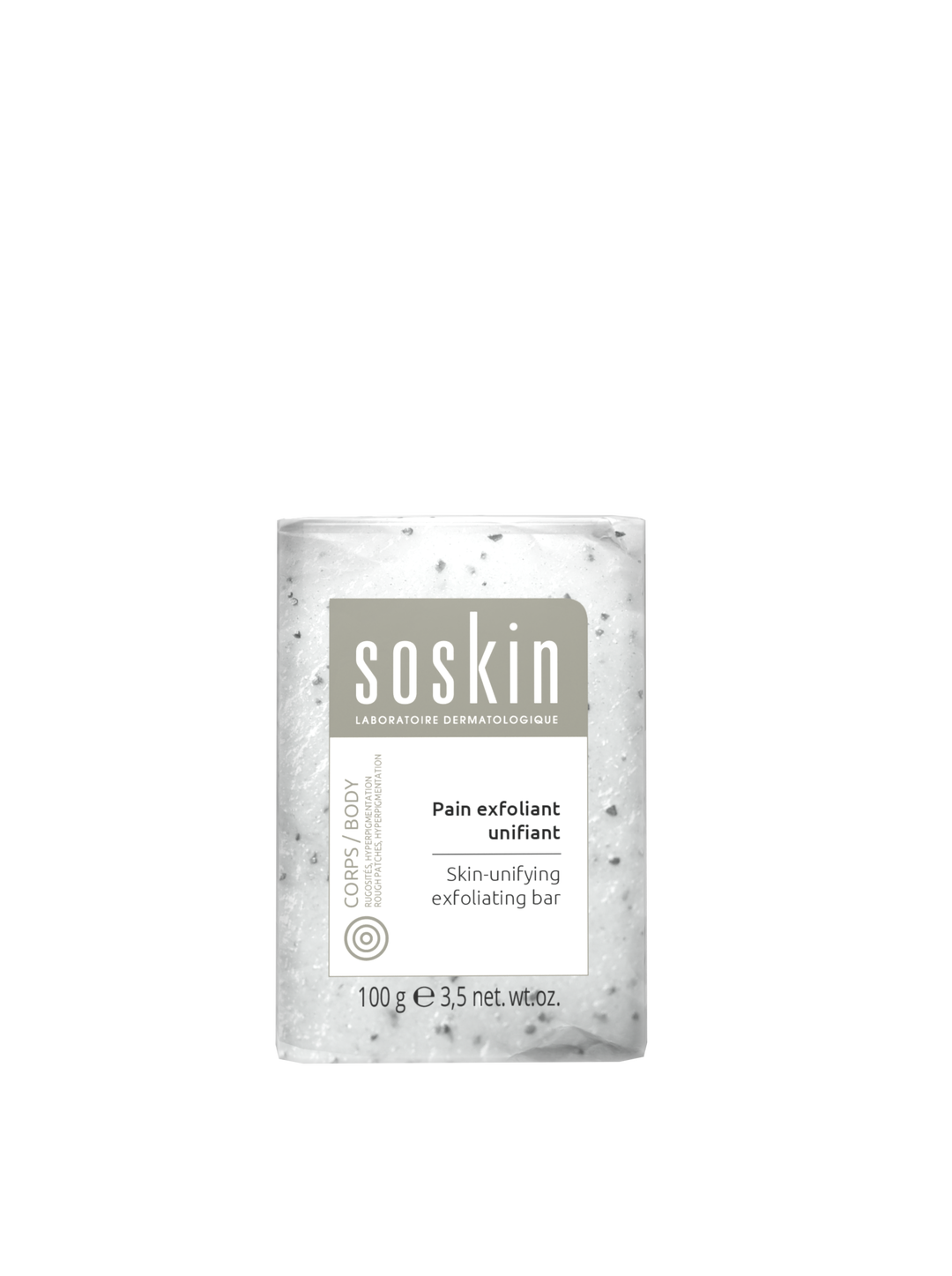 Soskin Skin-Unifying Exfoliating Bar - 100g | سوسكين صابون مقشر لطيف - 100 غرام