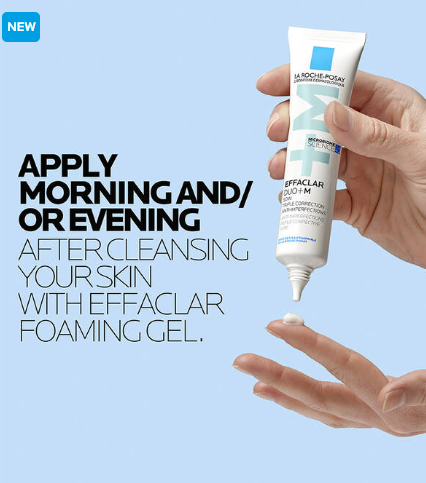 LA ROCHE-POSAY Effaclar Duo + M - 40ml | لاروش بوزيه كريم ايفيكلار + - 40 مل