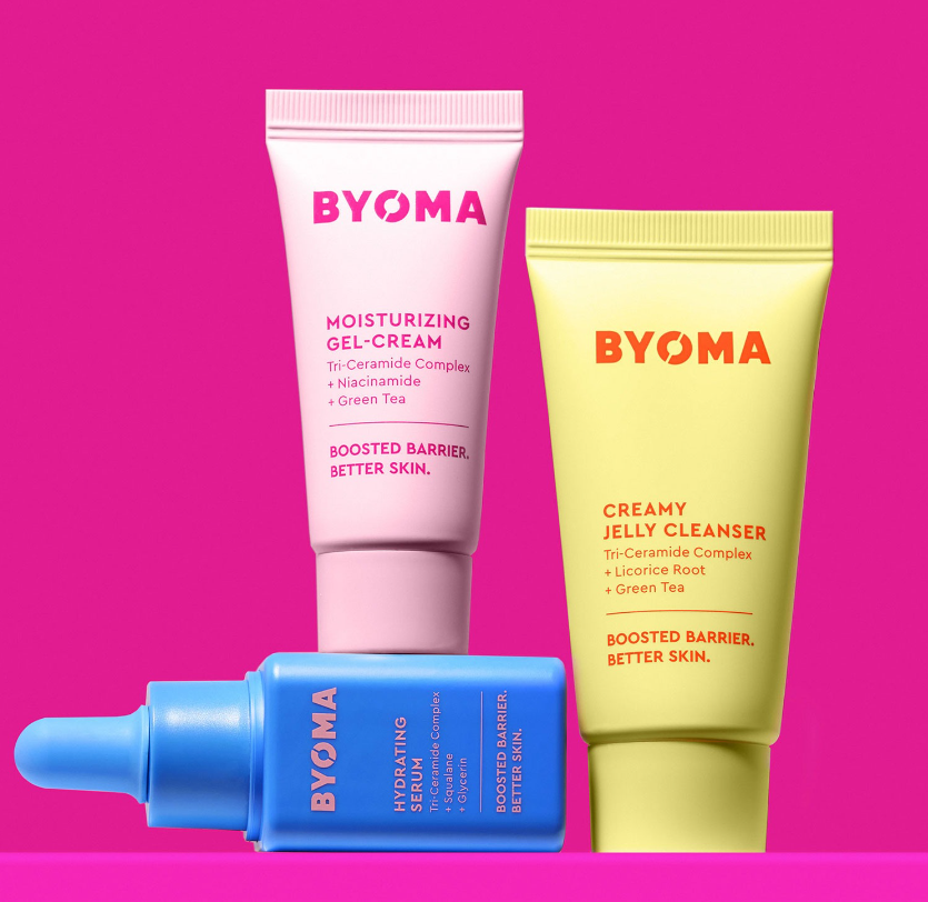 BYOMA So Hydrated Set - 3pcs - 13mlx15mlx15ml | بايوما مجموعة لترطيب البشرة - 3 قطع - 13 مل x 15 مل x 15 مل
