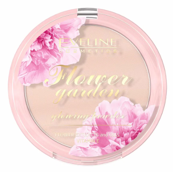 EVELINE Flower Garden Daily Glow Powder - 8g | ايفلين بودرة مضيئة للوجه - 8 غرام