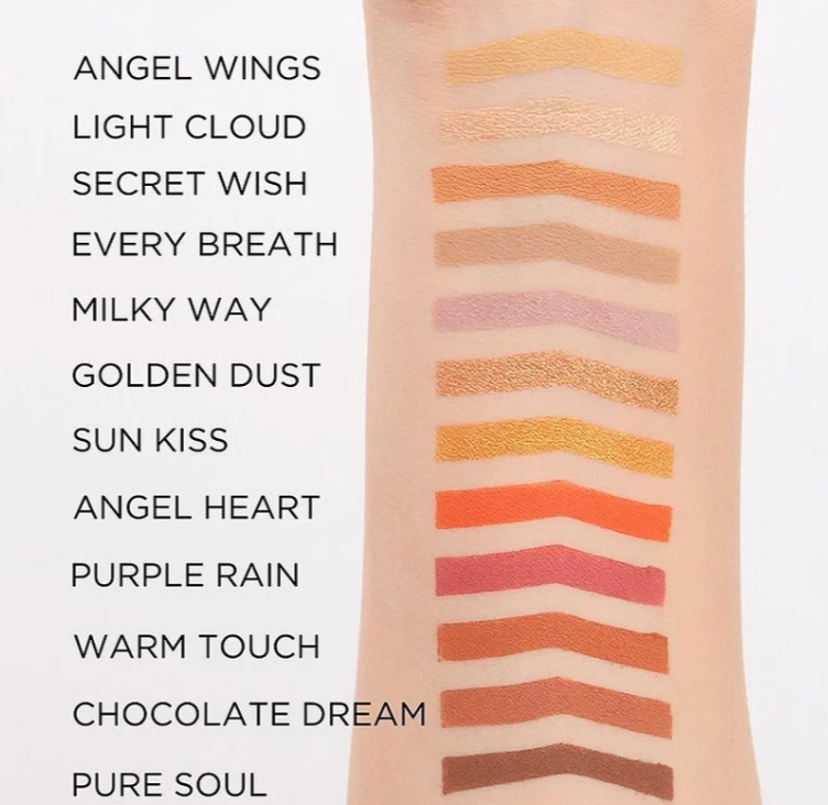 EVELINE Angel Dream Eyeshadow Palette - 12g | ايفلين باليت اي شادو - 12 غرام