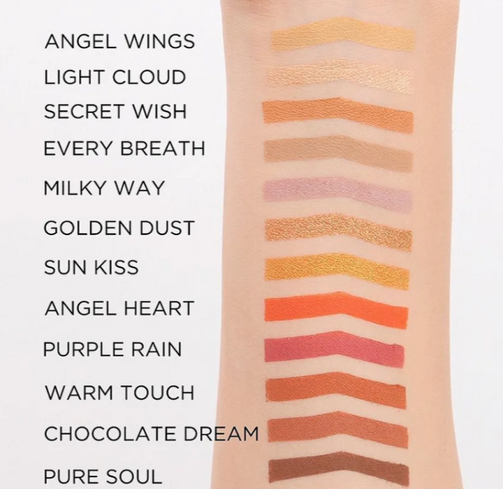 EVELINE Angel Dream Eyeshadow Palette - 12g | ايفلين باليت اي شادو - 12 غرام