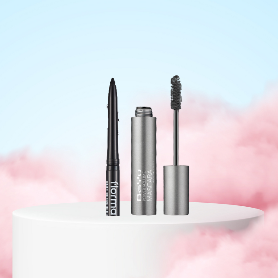 مسكارا + كحل عيون