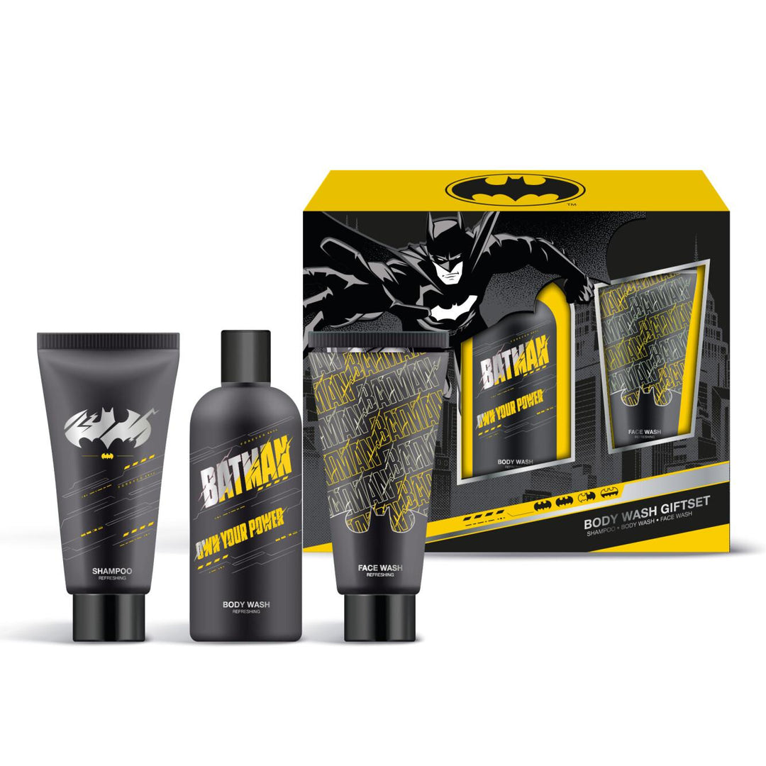 Sence Beauty Warner Bros Batman Giftset Body - 3Pcs | سينس بيوتي مجموعة العناية بالجسم - 3 قطع