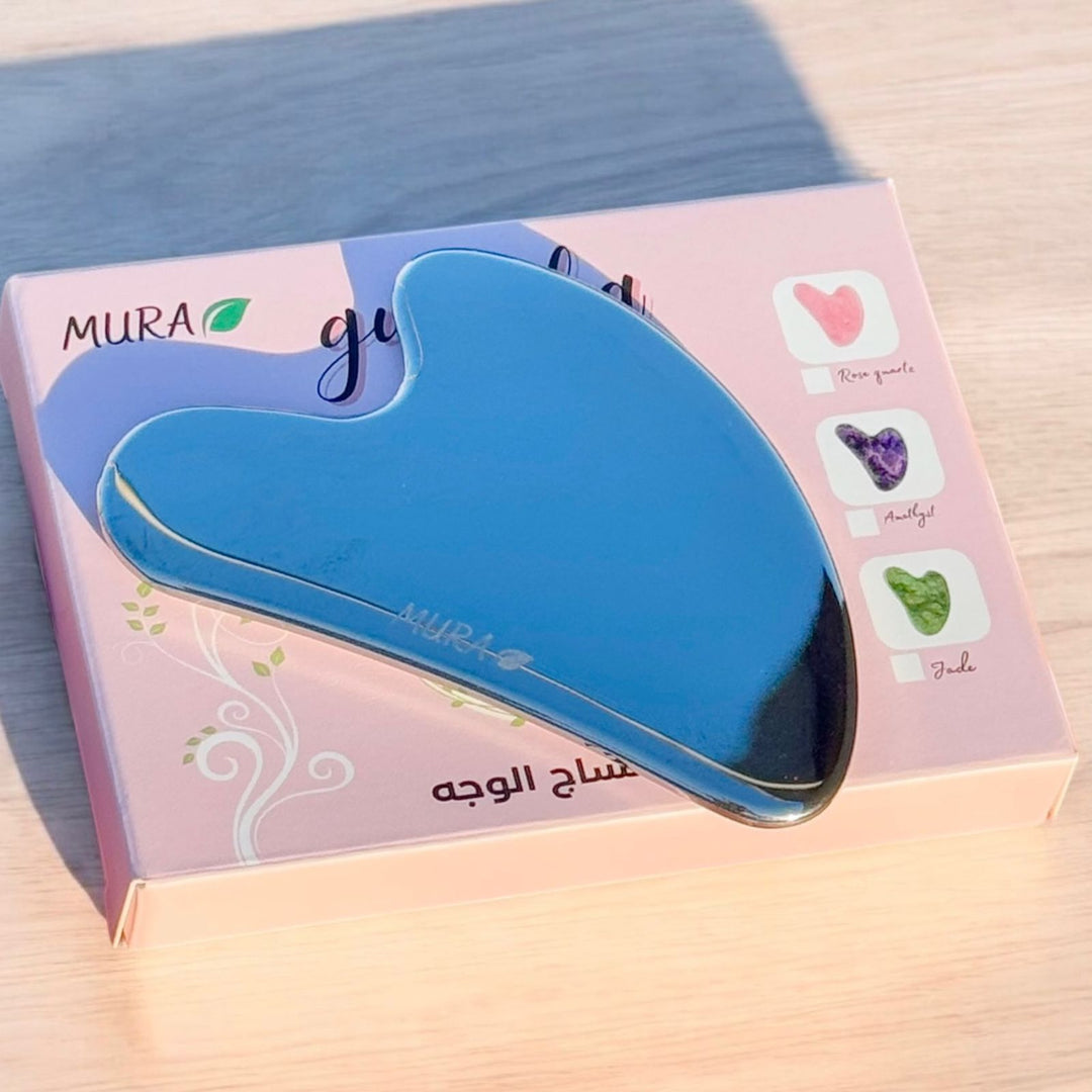 Mura Stainless steel Face Massage Kwacha | مورا حجر الكواشا لمساج الوجه