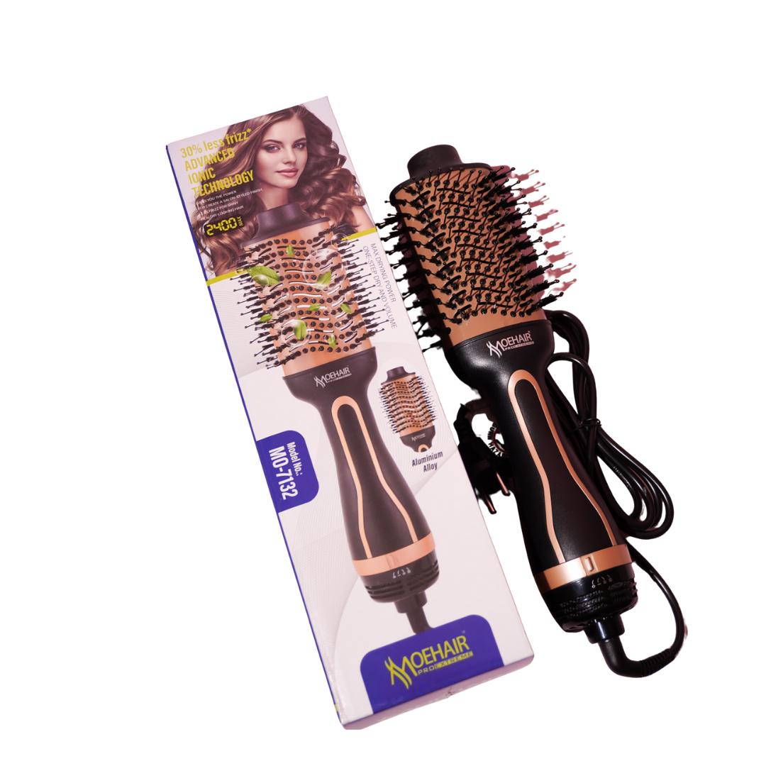 MOEHAIR Hot Air Brush Hair Dryer & Volumizer | فرشاة شعر من موهير