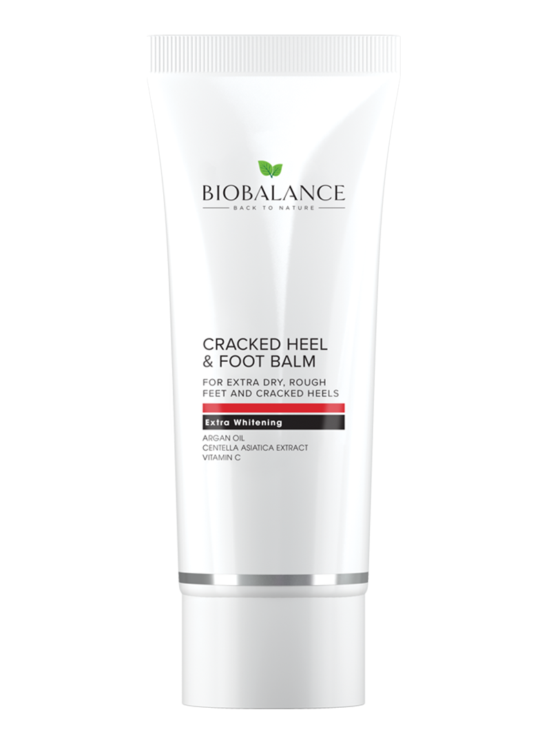 Bio Balance Argan Oil Cracked Heel & Foot Balm - 60ml |  بايو بالانس كريم القدم لعلاج تشقق الكعوب بزيت الأرغان - 60 مل