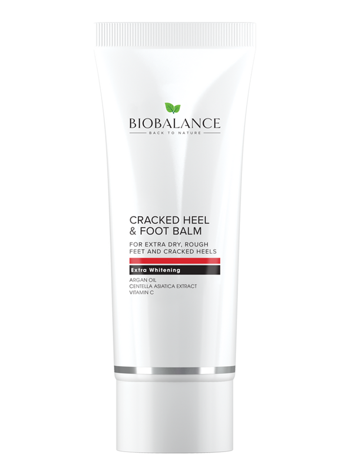 Bio Balance Argan Oil Cracked Heel & Foot Balm - 60ml |  بايو بالانس كريم القدم لعلاج تشقق الكعوب بزيت الأرغان - 60 مل