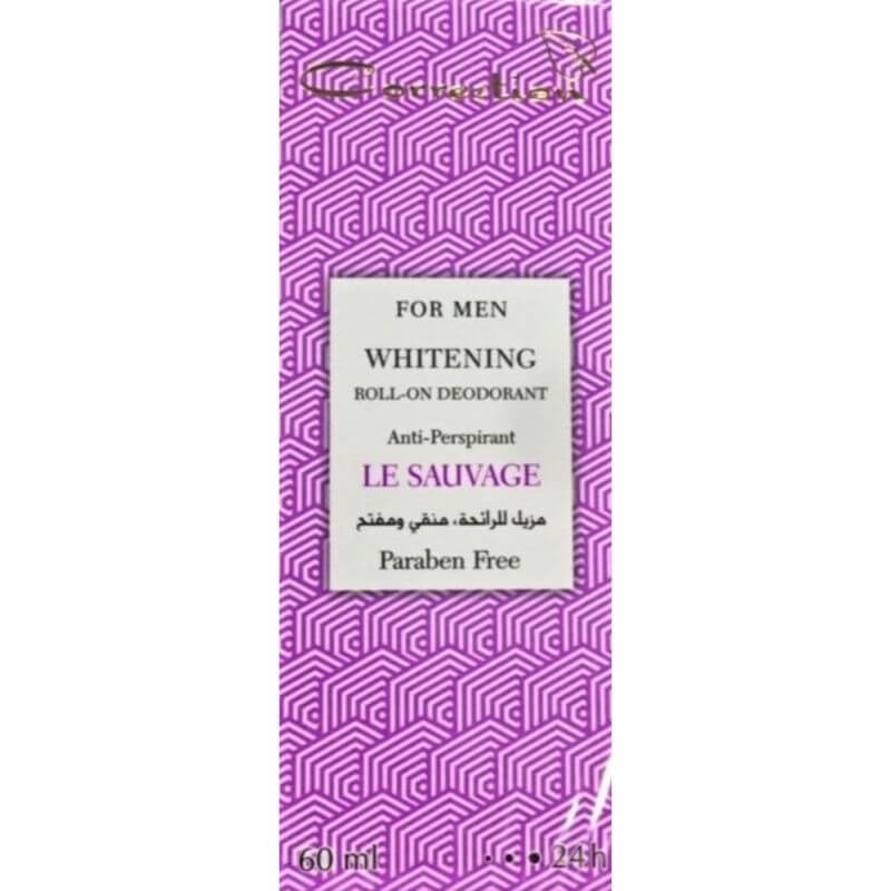 Correction Whitening Roll on Deodorant for Men Le Sauvage - 60ml | كوريكشن رول مزيل تعرق للرجال - 60 مل