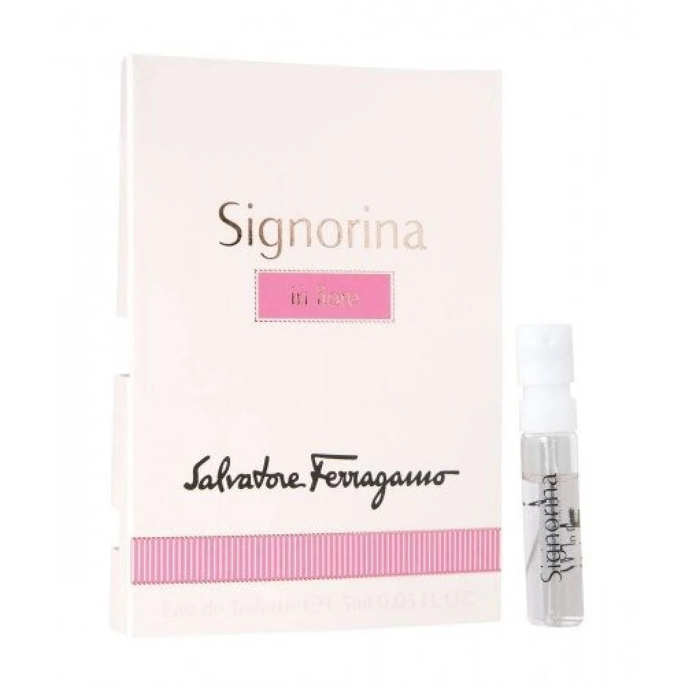 Sample Signorina In Fiore edt 1.5ml | عينة عطر سلفاتور فيرغامو سينيورينا ان فيوري او دو تواليت 1.5مل