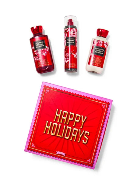 Bath & Body Works Set 3pcs - Body wash295ml+Mist236ml+Body Lotion236ml | مجموعات باث اند بودي وركس 3 قطع - 295 مل + 236 مل + 236 مل