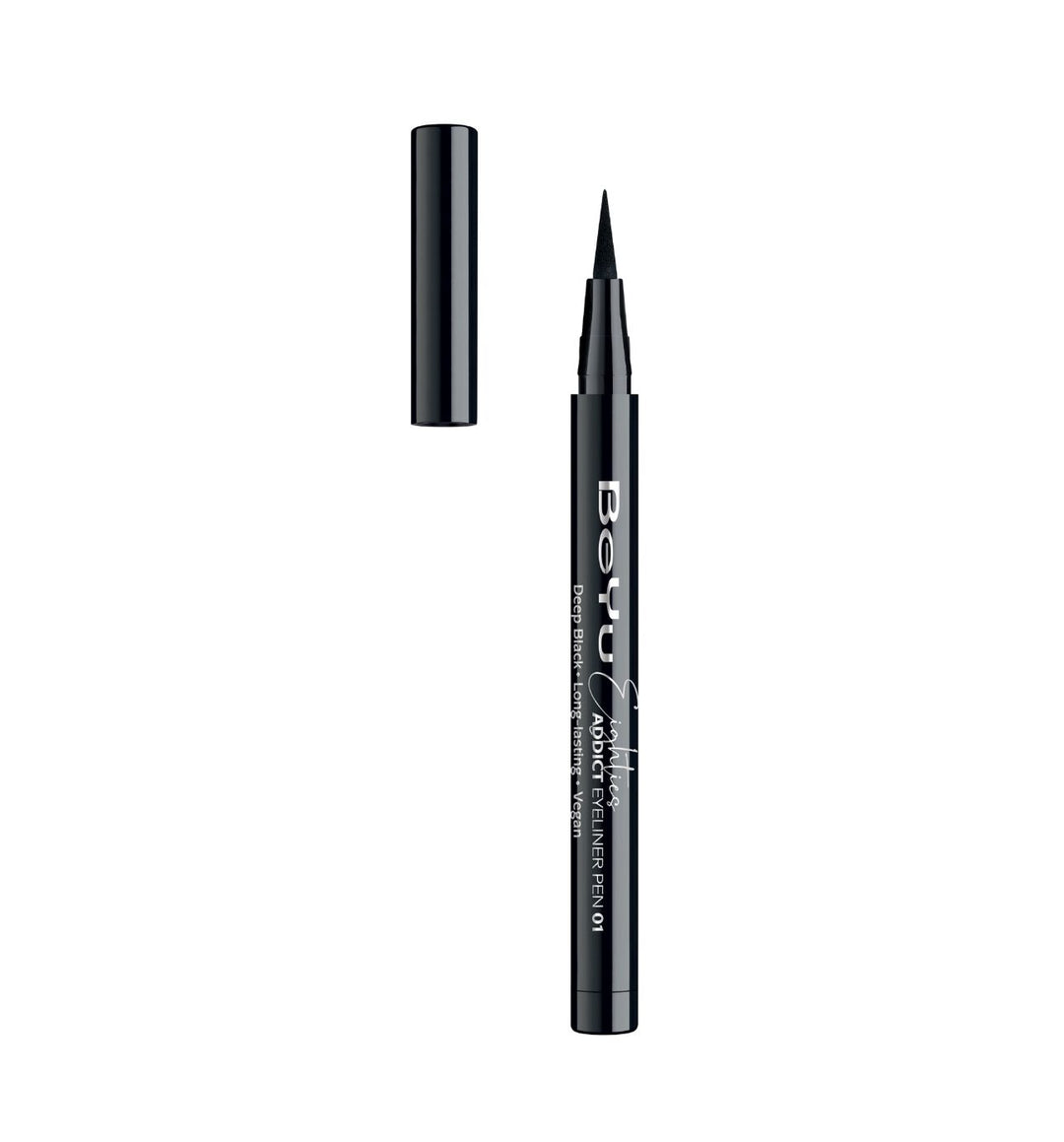 BeYu Eighties Addict Eyeliner Pen 01 - 0.8ml | بيو قلم ايلاينر - 0.8 مل
