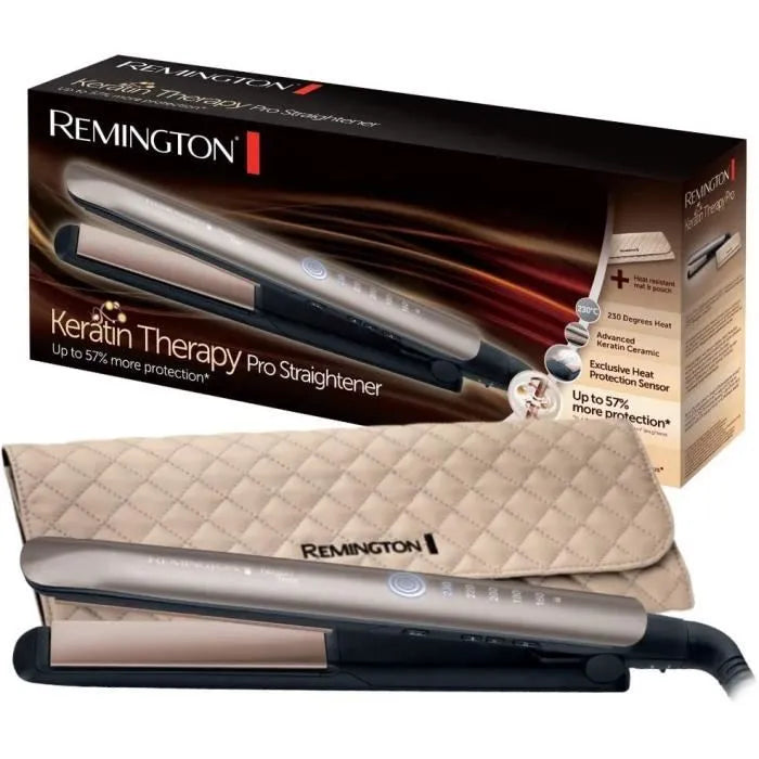 REMINGTON Keratin Therapy Pro Straightener - 230c | ريمنجتون مكواة فرد الشعر - 230
