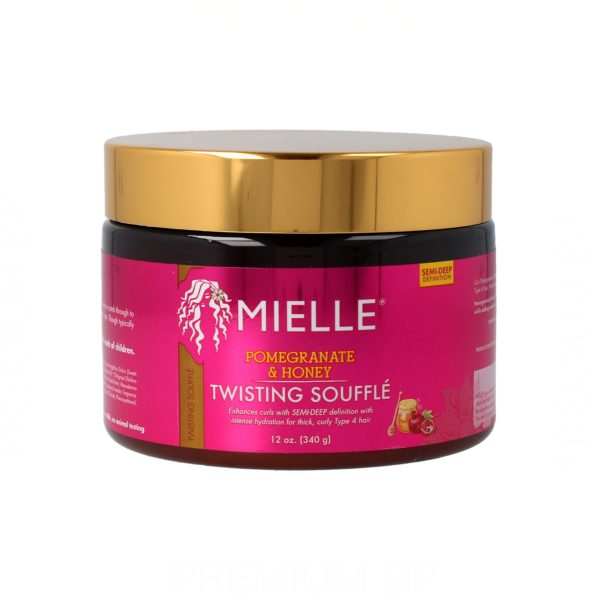 MIELLE Pomegranate & Honey Twisting Souffle - 340g | كريم تصفيف الشعر بالرمان و العسل - 340 غرام