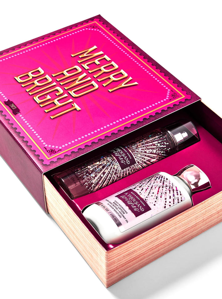 Bath & Body Works Set 3pcs - Body wash295ml+Mist236ml+Body Lotion236ml | مجموعات باث اند بودي وركس 3 قطع - 295 مل + 236 مل + 236 مل
