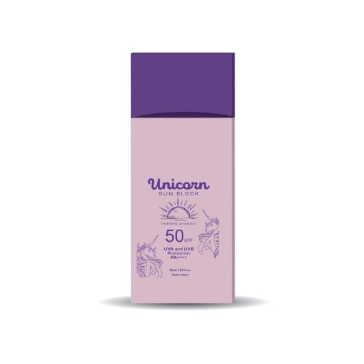 Unicorn Hydrating Sun Block Spf50 - 50ml | واقي شمسي مرطب مع عامل حماية 50 - 50 مل