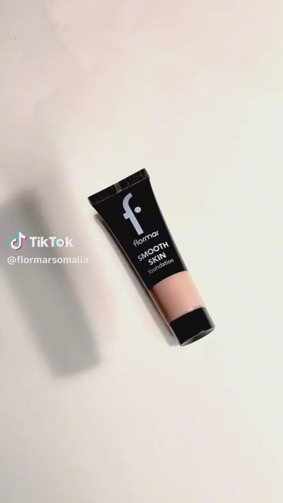 Flormar Smooth Skin Foundation - 25ml | |  كريم اساس فلورمار لبشرة ناعمة - 25 مل