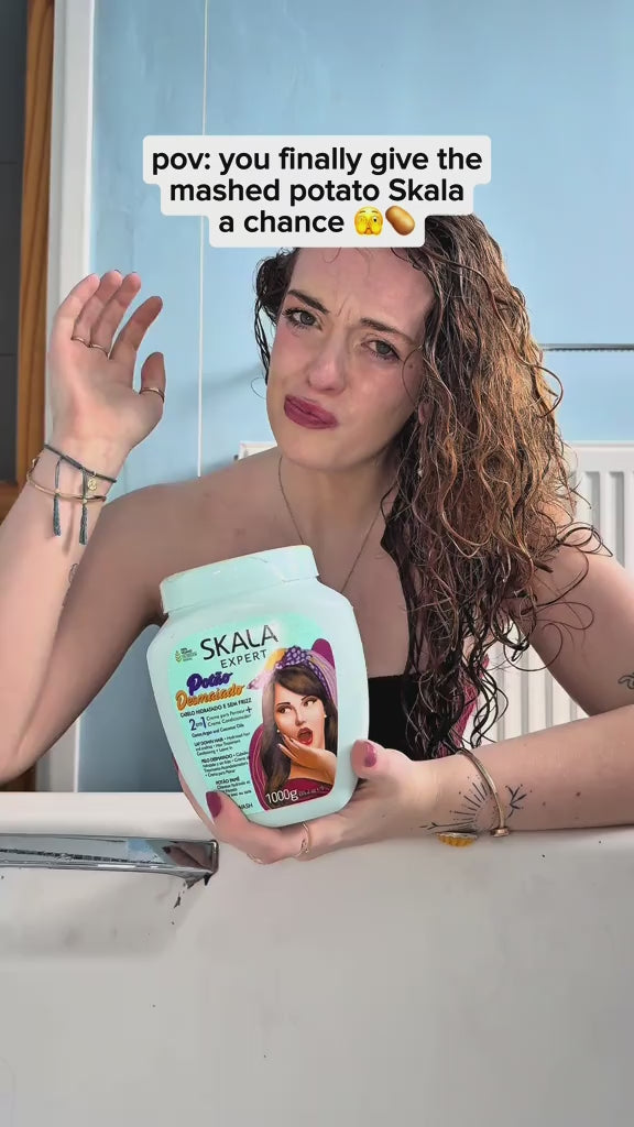 Skala Potao Desmaiado 2 in 1 Creme - 1000g | سكالا كريم للشعر الباهت 2 في 1 بلسم وماسك - 1000 غرام