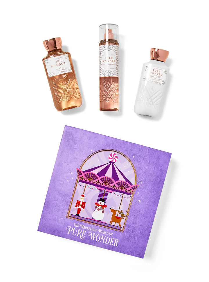 Bath & Body Works Set 3pcs - Body wash295ml+Mist236ml+Body Lotion236ml | مجموعات باث اند بودي وركس 3 قطع - 295 مل + 236 مل + 236 مل