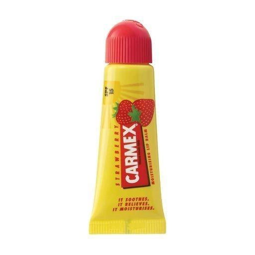 Carmex Strawberry Moisturizing Lip Balm - 10g | كارمكس مرطب شفاه بطعم الفراولة - 10 غرام