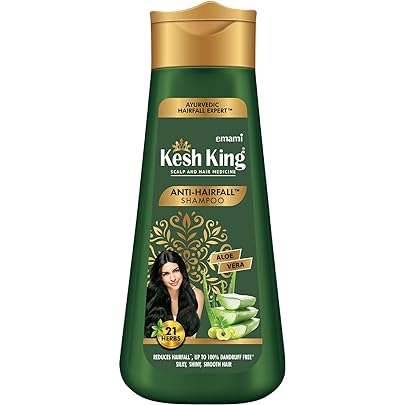 Kesh King Scalp And Hair Medicine Anti -Hairfall Shampoo -  340 ml | كيش كينغ شامبو ضد تساقط الشعر - 340 مل