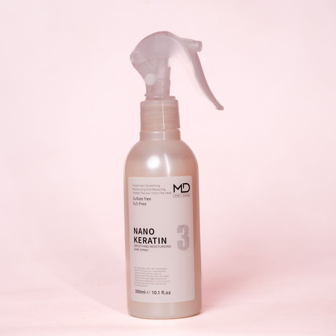 MD Nano Keratin Soothing Moisturizing Hair Spray - 300ml | مارك ديزي بخاخ مرطب للشعر بالكيراتين - 300 مل