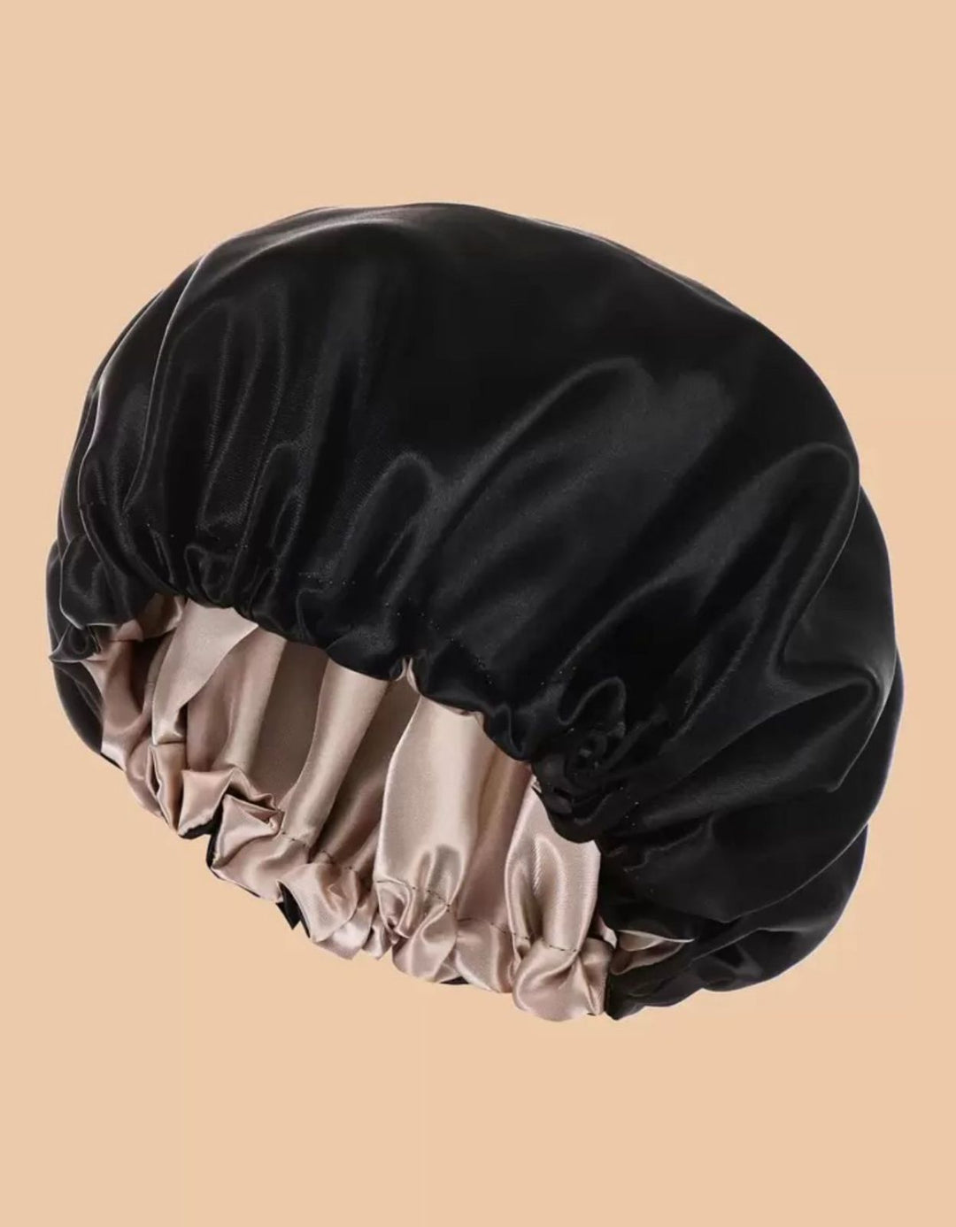 Satin Hair Cap | بونيه ساتان مزدوج لحماية الشعر أثناء النوم 