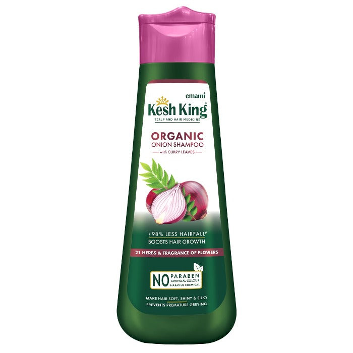 Kesh King Ayurvedic Onion Shampoo with 21 Herbs - 300ml | كيش كينغ شامبو البصل الأيورفيدا مع 21 عشبة - 300 مل