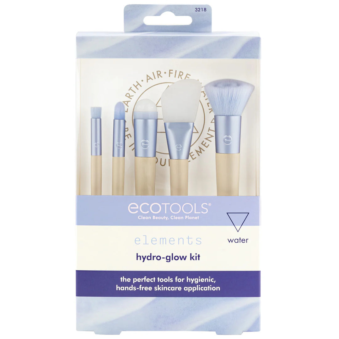 Elements Hydra-Glow Kit 5pcs | فراشي مكياج و عناية بالبشرة - 5 قطع