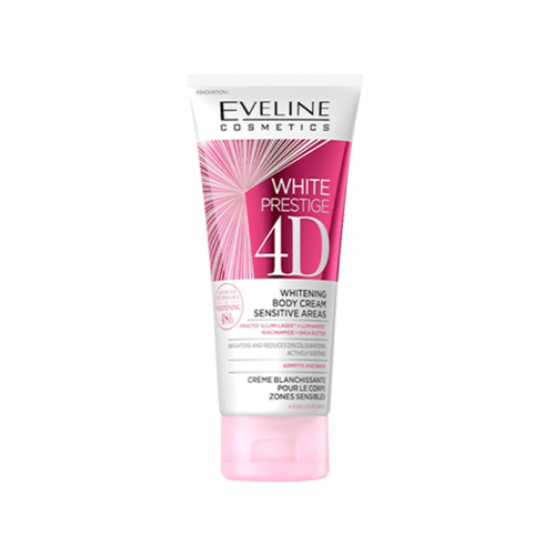 White Prestige 4D Whitening Body Cream For Sensitive Areas - 100ml