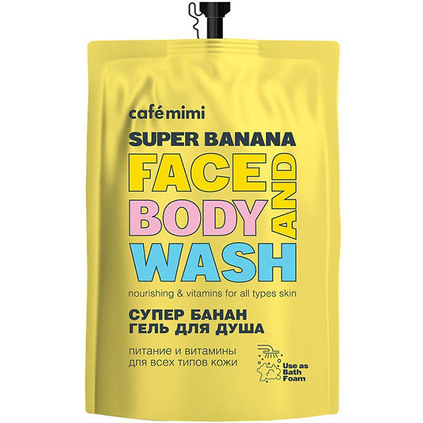 Cm Super Face And Body Wash Super Banana (Refill) - 450ml