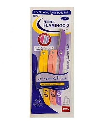 Feather Flamingos Razor - 3Pieces