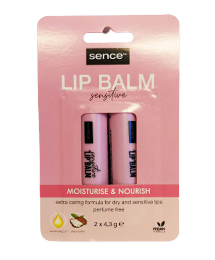 Lip Balm Twin Pack Sensitive 2x4. - 3gr